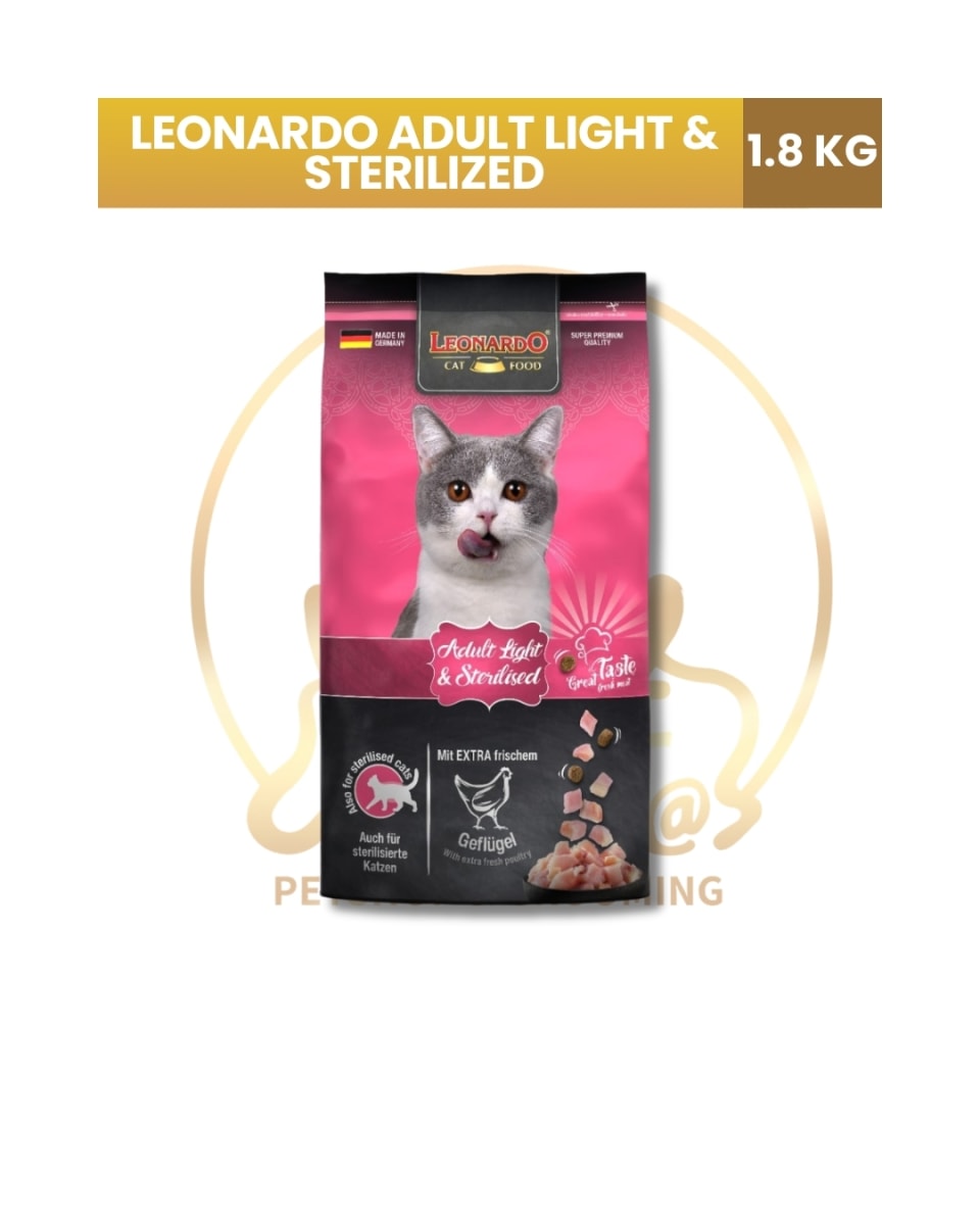 Leonardo Adult light & Sterilised x 1.8KG1