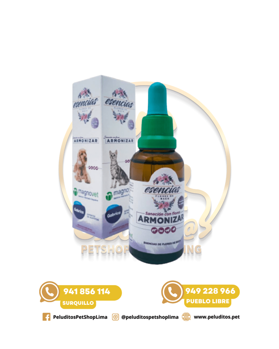 ESENCIAS FLORALES BACH ARMONÍA – GOTAS PARA PERROS, GATOS Y ANIMALES – 30ML1