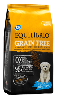 EQUILIBRIO PUPPY CACHORROS GRAIN FREE RAZAS TOY Bolsa x 1.5 Kg.1