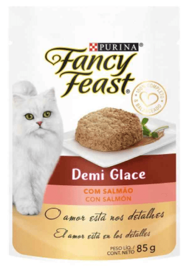 Fancy Feast Demi Glace Salmon 15x85g1