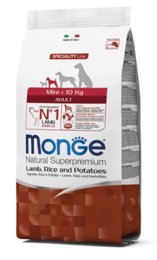 Monge Mini Adult Cordero,arroz y papa1