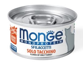 Monge Feline Monoprotein Turkey Tacchino 80 G1