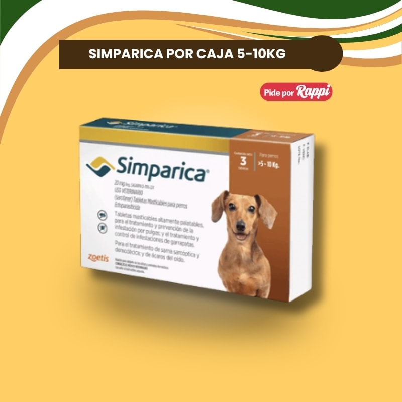 SIMPARICA 20 mg 5 - 10 kg2