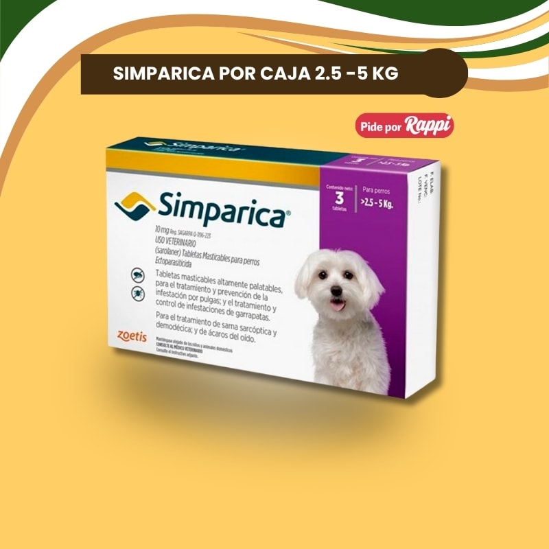 SIMPARICA 20 mg 5 - 10 kg1