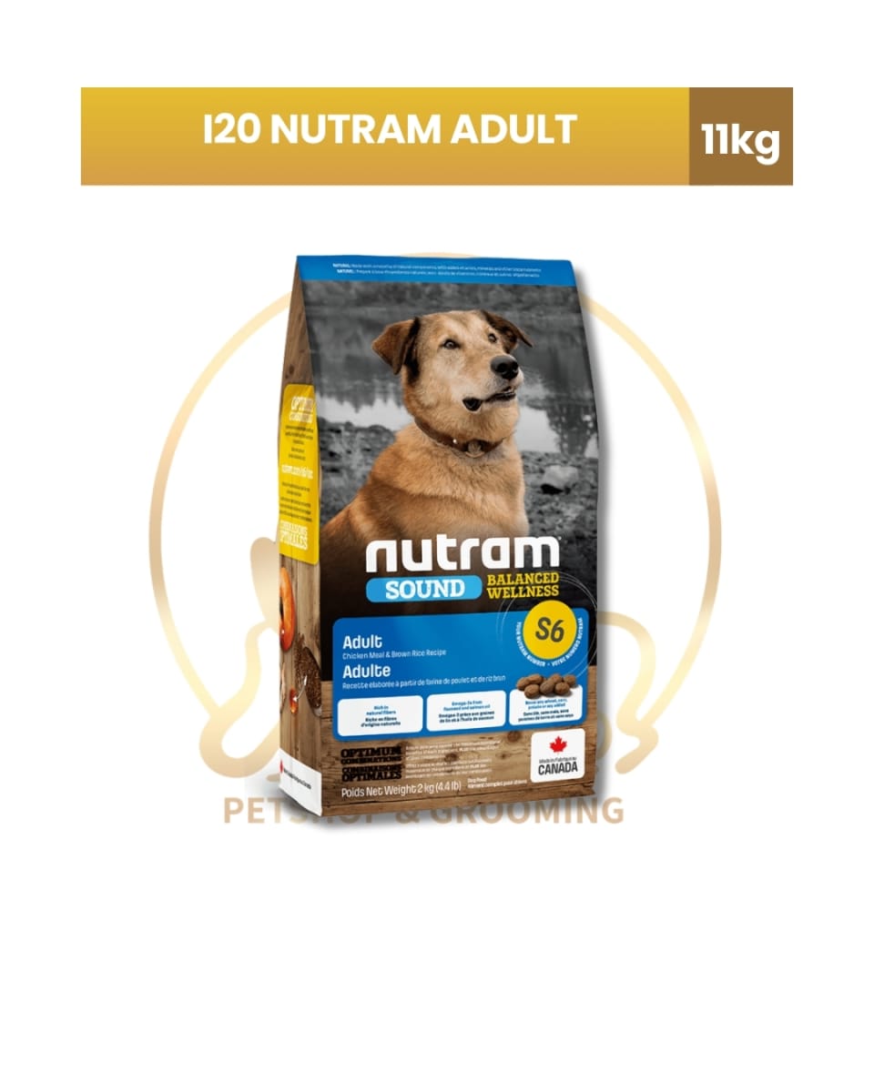 Nutram S6 Adult Dog x 11.4 Kg1
