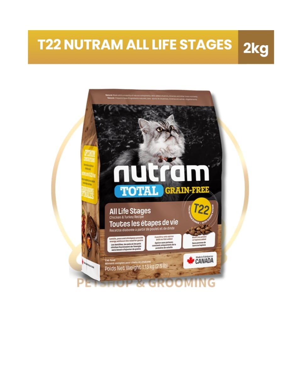 Nutram T22 Todas las razas Gato1
