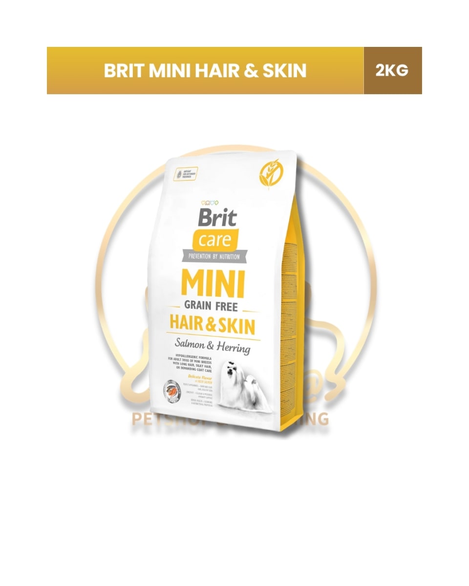 BRIT CARE MINI CANINO HAIR & SKIN1