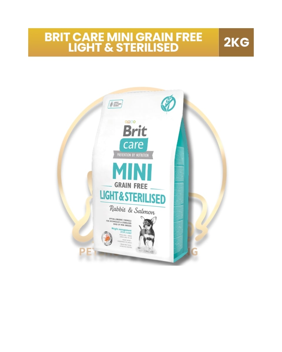 Brit Care Adult Mini Grain Free Light & Sterilized1