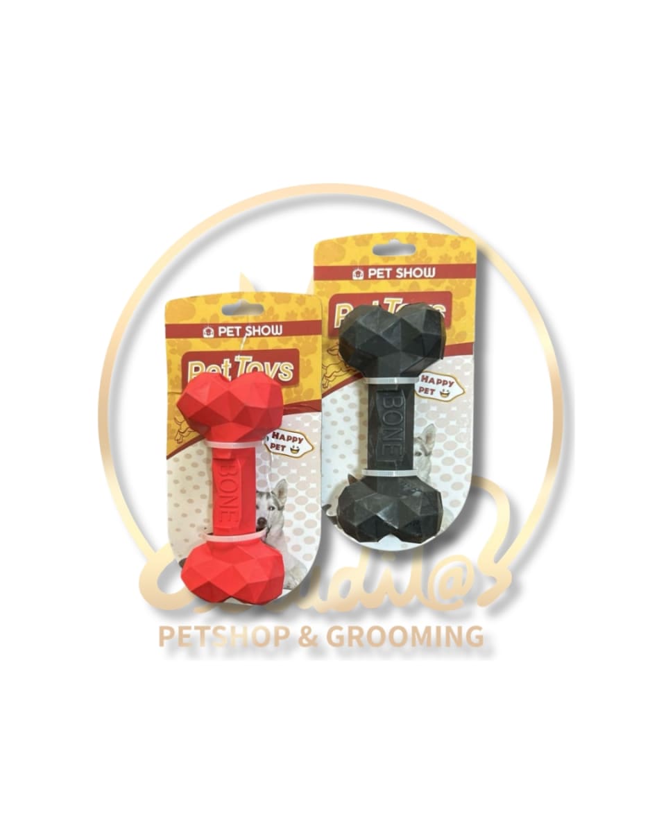 HUESOS DE GOMA PET TOYS PEQUEÑO COLORES VARIADOS1