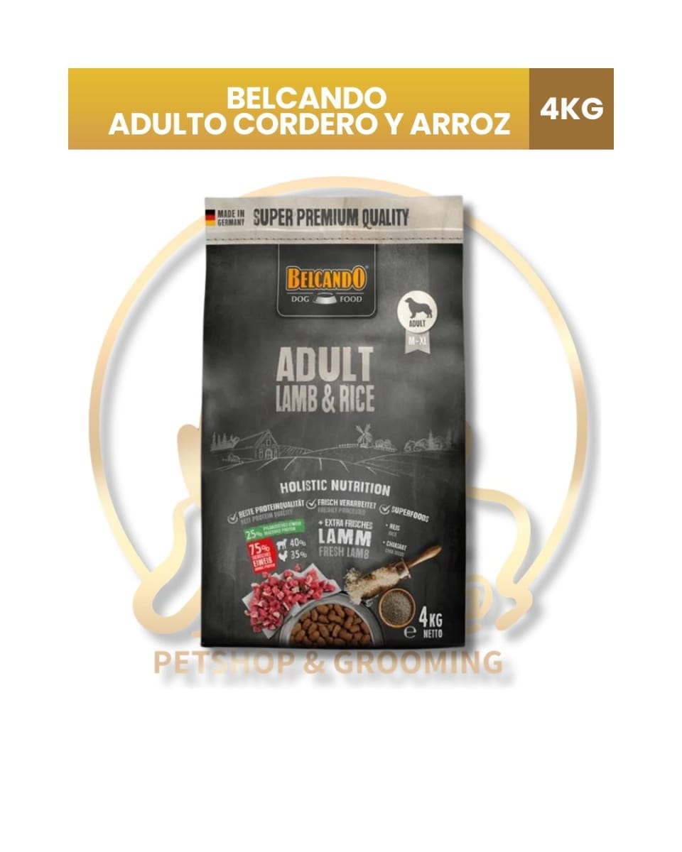 BELCANDO ADULTO CORDERO Y ARROZ 4KG1