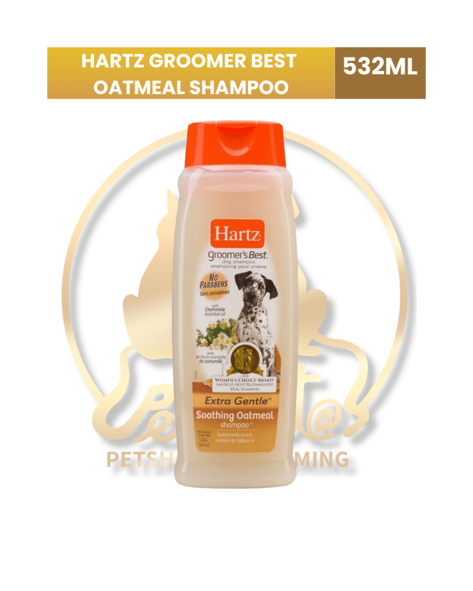 Shampoo Hartz Groomers Best de Avena oatmeal 532 ml1