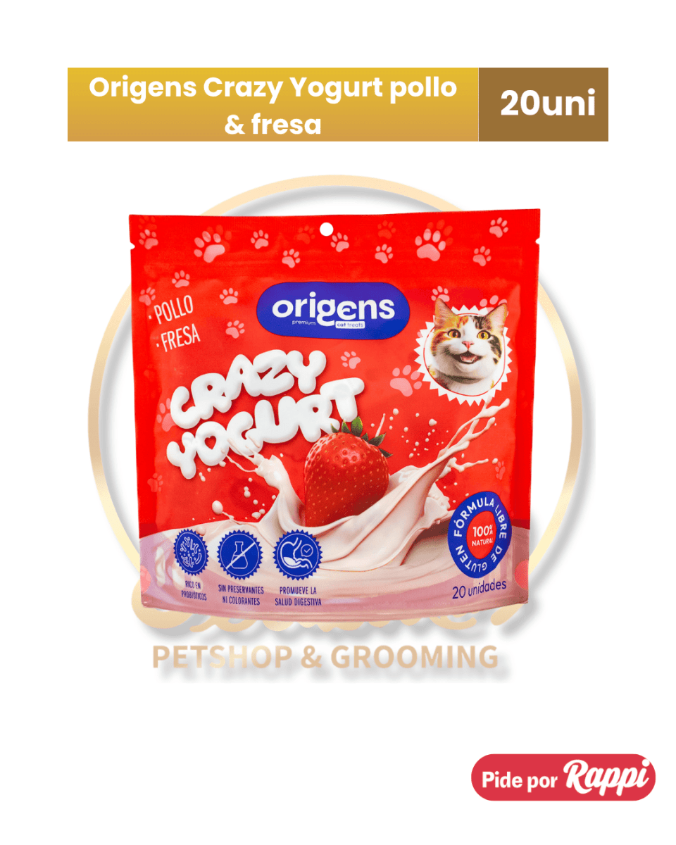 Origens Crazy Yogurt pollo & fresa1