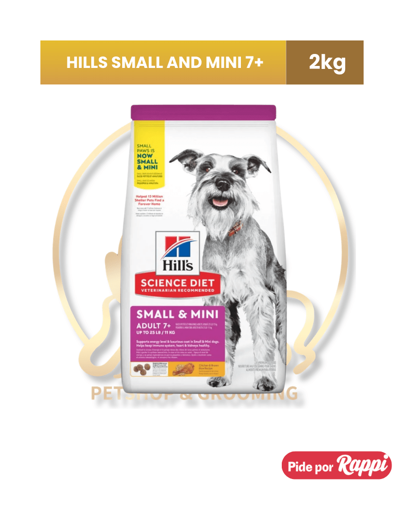 HILLS SD ADULT SMALL AND MINI 7+ Bolsa x 2 Kg1