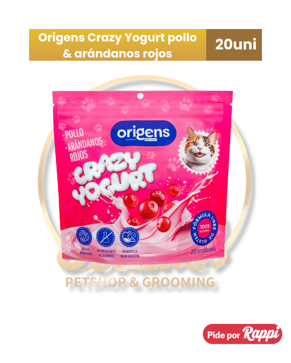 Origens Crazy Yogurt pollo & arándanos rojos1
