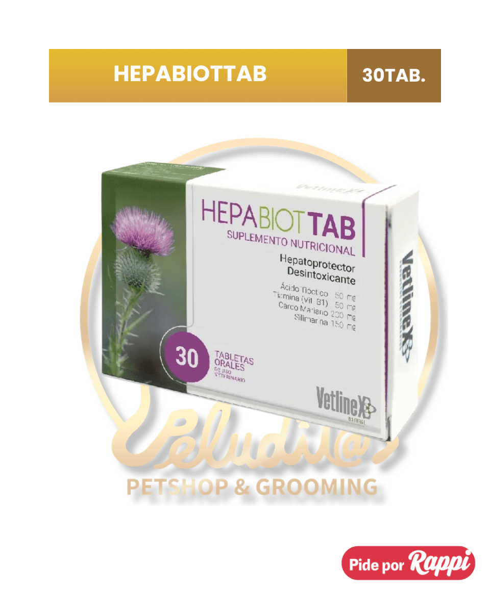 Vetlinex Hepabiot 30 Tabs - Hepatoprotector Natural1