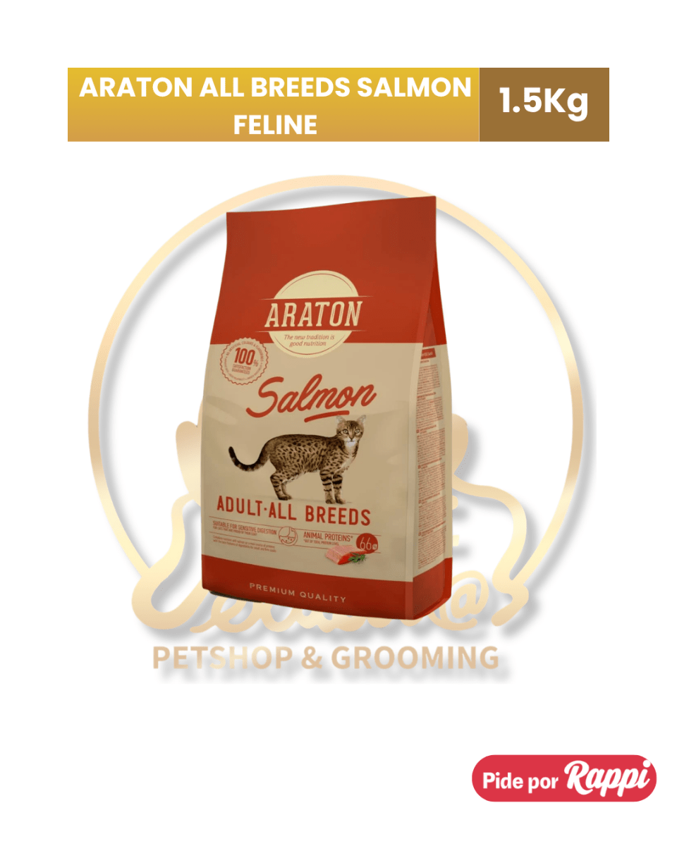 Araton Gato Adulto All Breeds Salmón 1.5Kg1