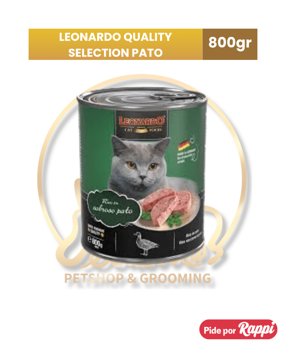 LEONARDO  CAT QUALITY PATO  800GR1