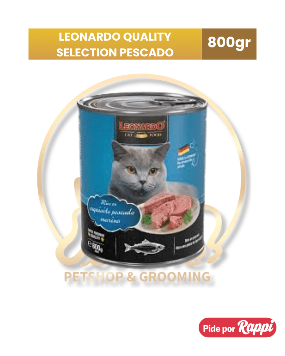 LEONARDO QUALITY PESCADO 800GR1