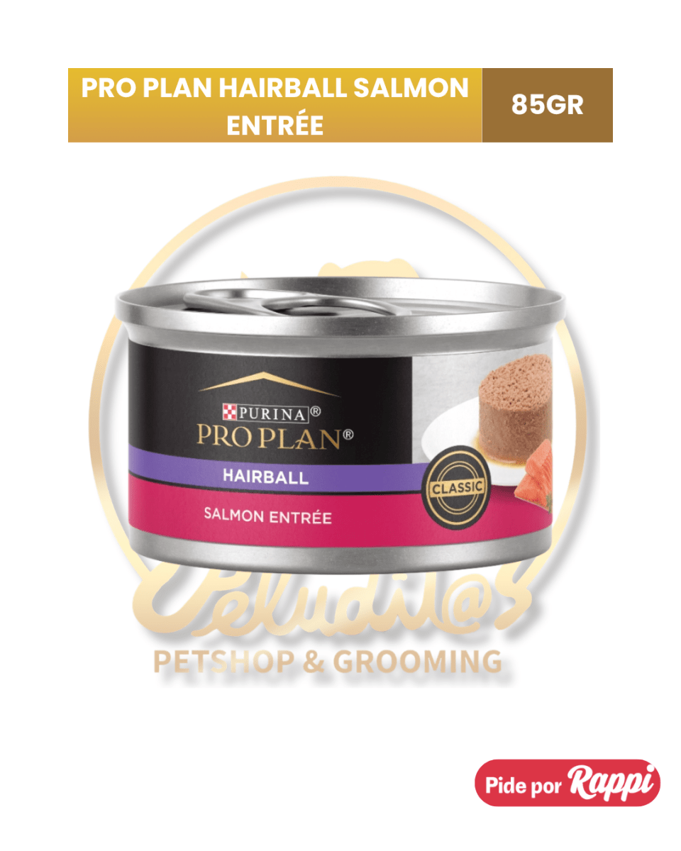PRO PLAN HAIRBALL SALMON ENTRÉE x 85gr1