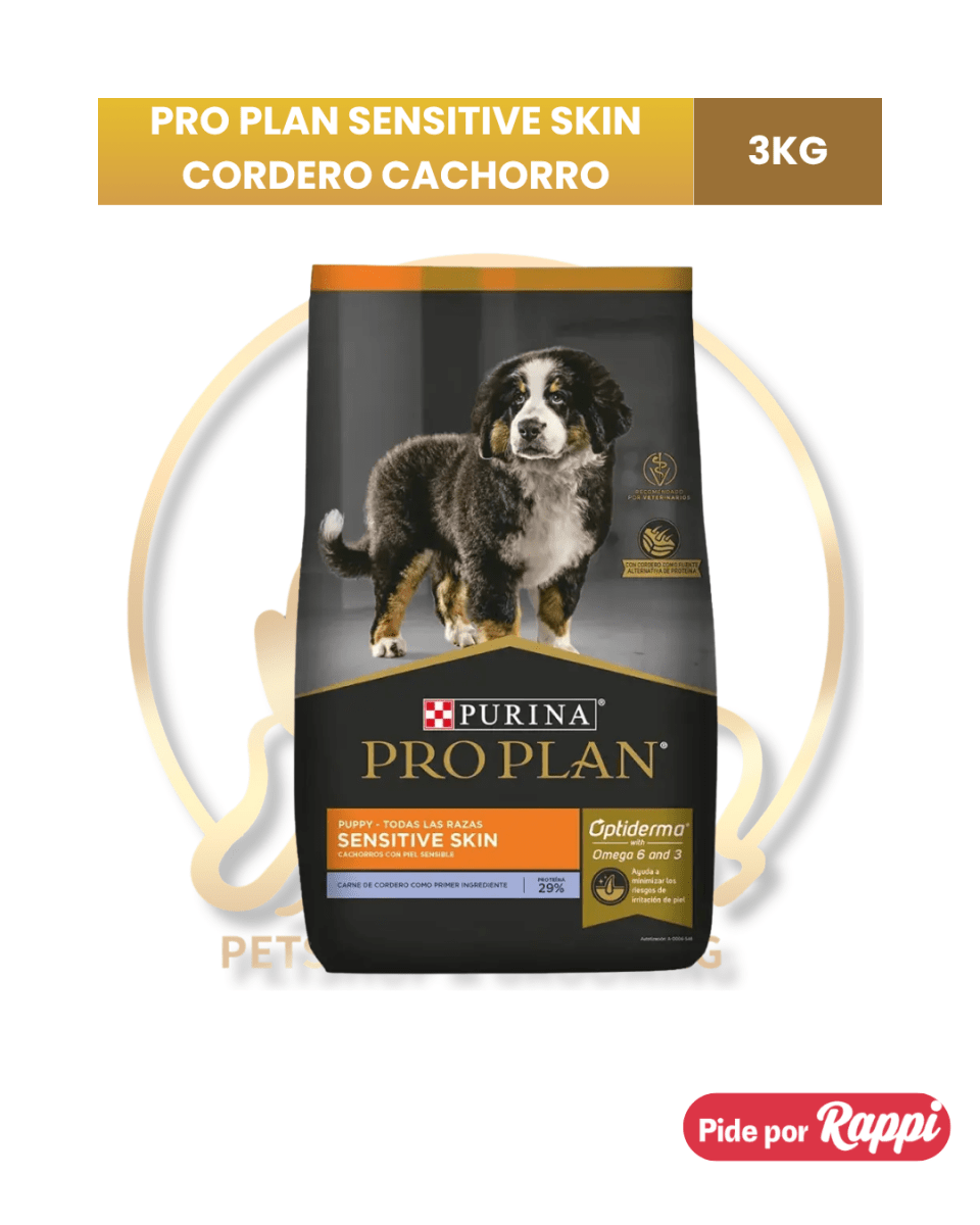 PRO PLAN SENSITIVE SKIN CACHORRO CORDERO2