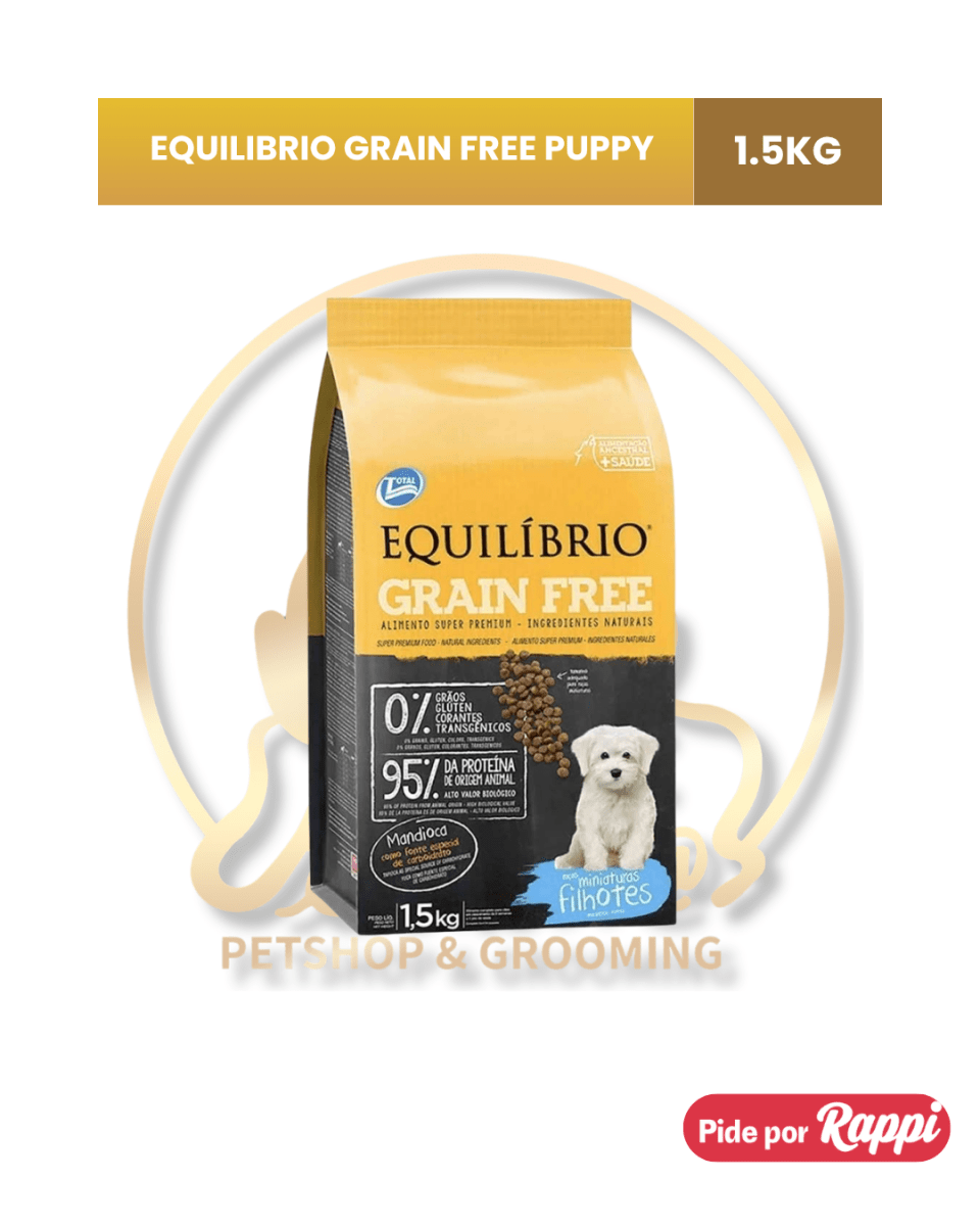 EQUILIBRIO PUPPY CACHORROS GRAIN FREE RAZAS TOY1