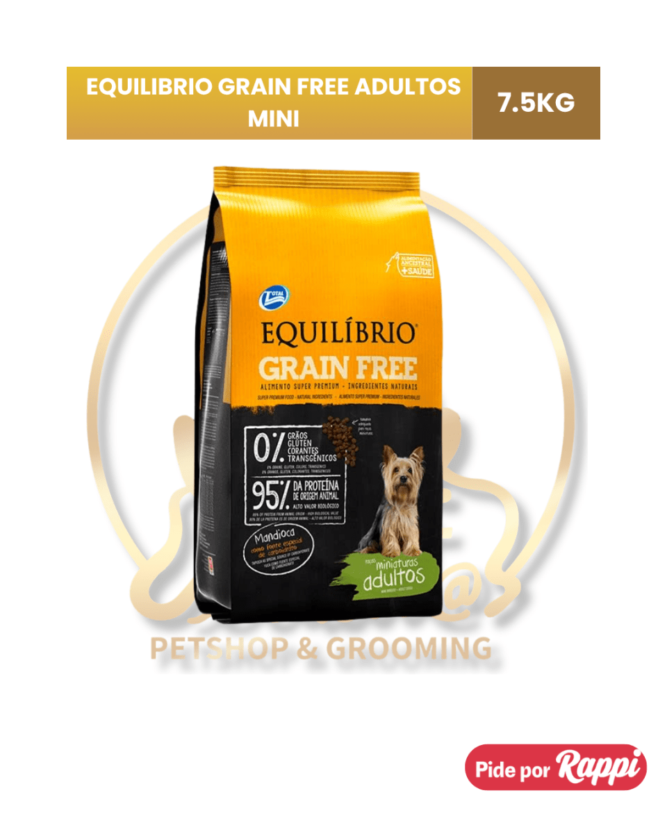 EQUILIBRIO Grain Free Adult Dog Small Breeds Bolsa1