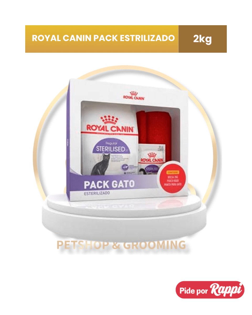 Royal Canin esterilizado felino - Pack1