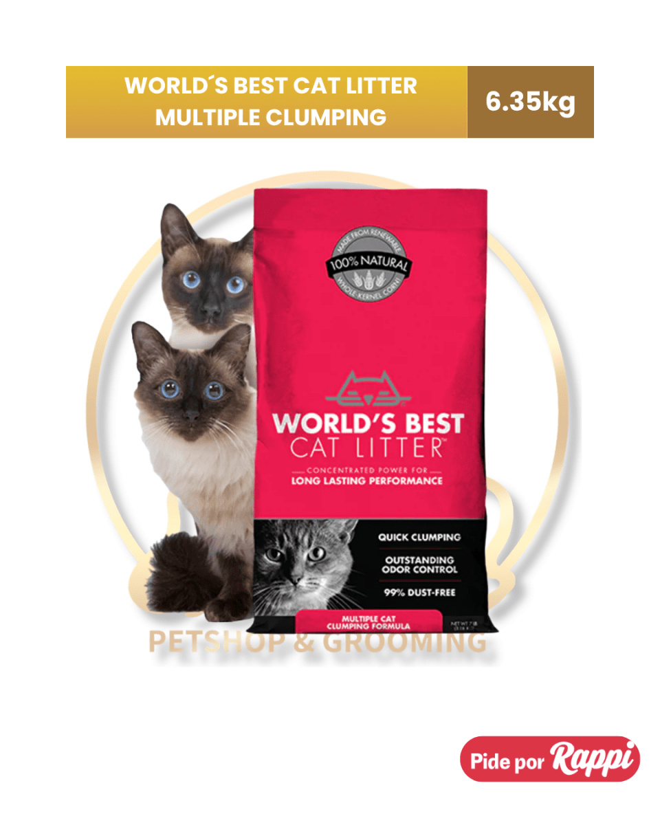 WORLD´S BEST CAT LITTER MULTIPLE CLUMPING1