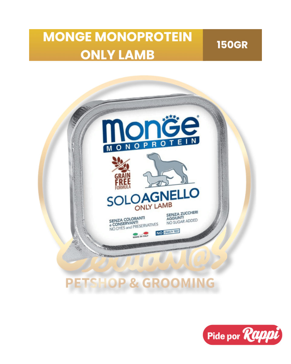MONGE MONOPROTEIN CORDERO 150GR1