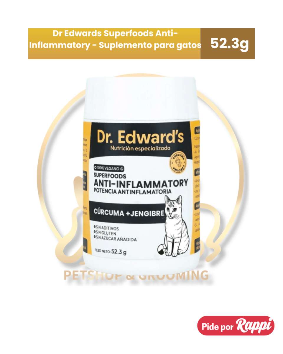 Dr Edwards Superfoods Anti-Inflammatory - Suplemento para gatos1