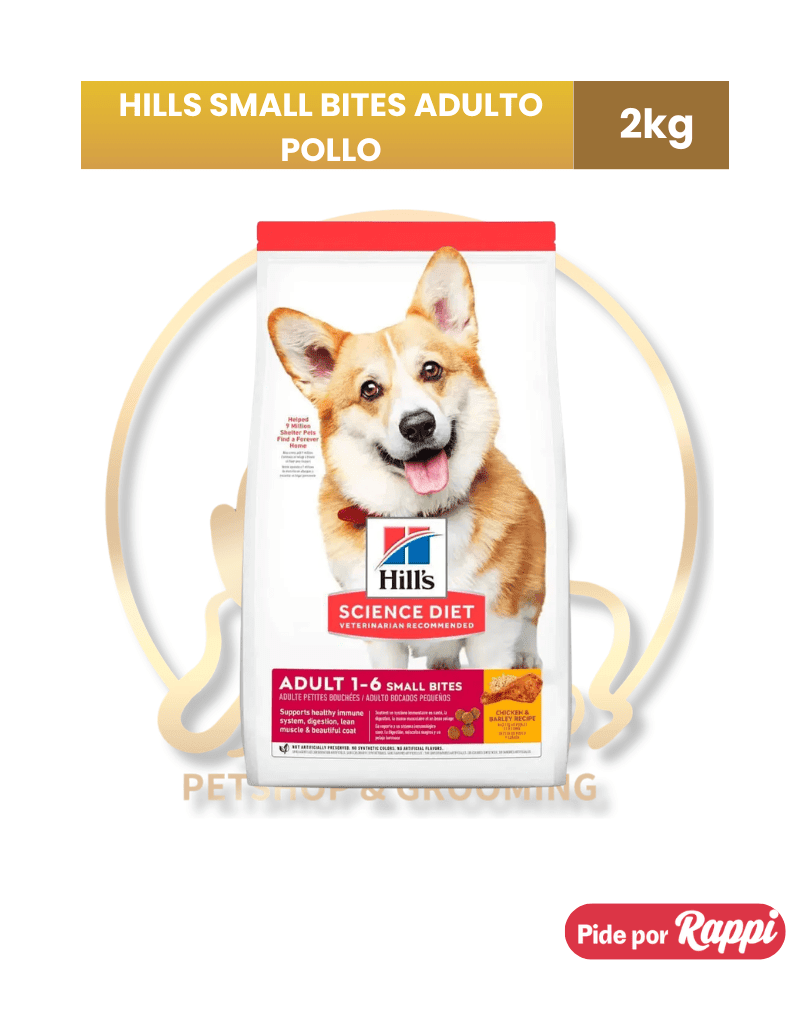 Hills Small Bites Adult 1-6 años - Pollo1