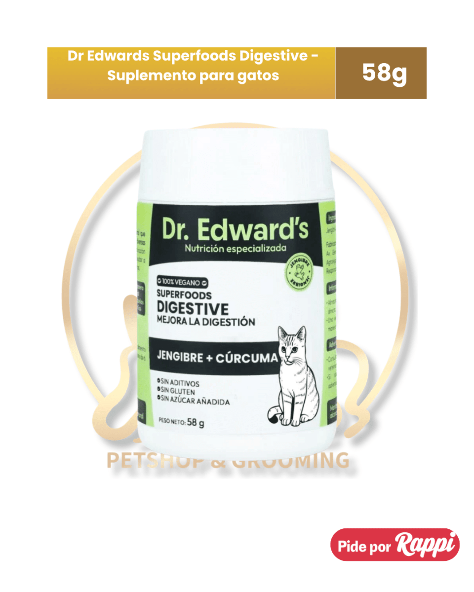 Dr Edwards Superfoods Digestivo - Suplemento para gatos1