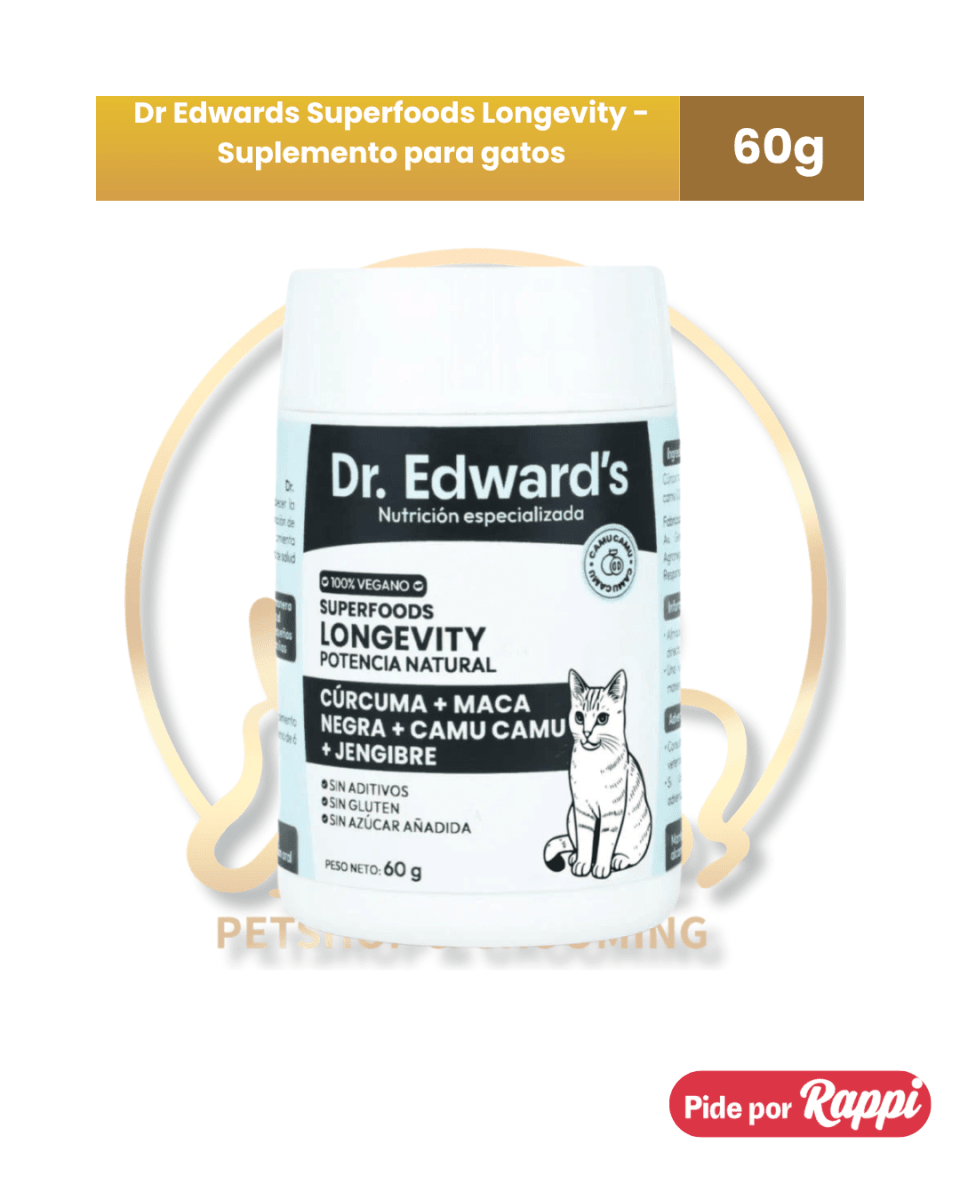 Dr Edwards Superfoods Longevity - Suplemento para gatos1