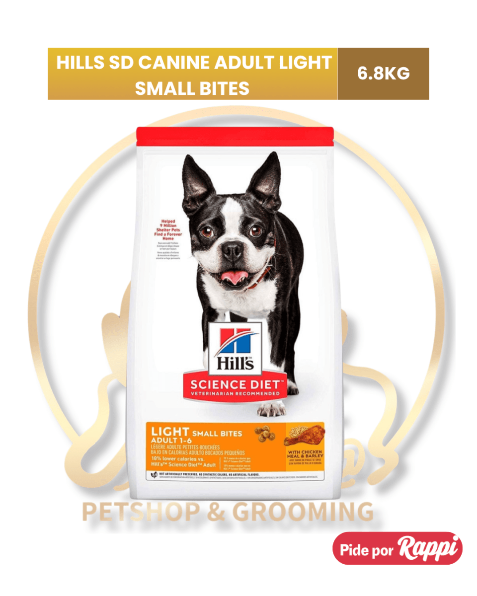 HILLS SD CANINE ADULT LIGHT SMALL BITES 6.8KG1