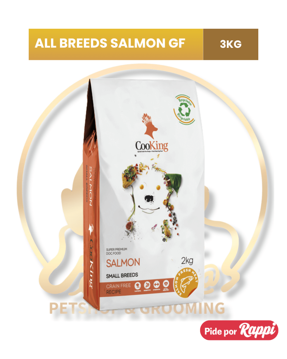 COOKING DOG FOOD ALL BREEDS SALMON GF RECIPE 3 KG1