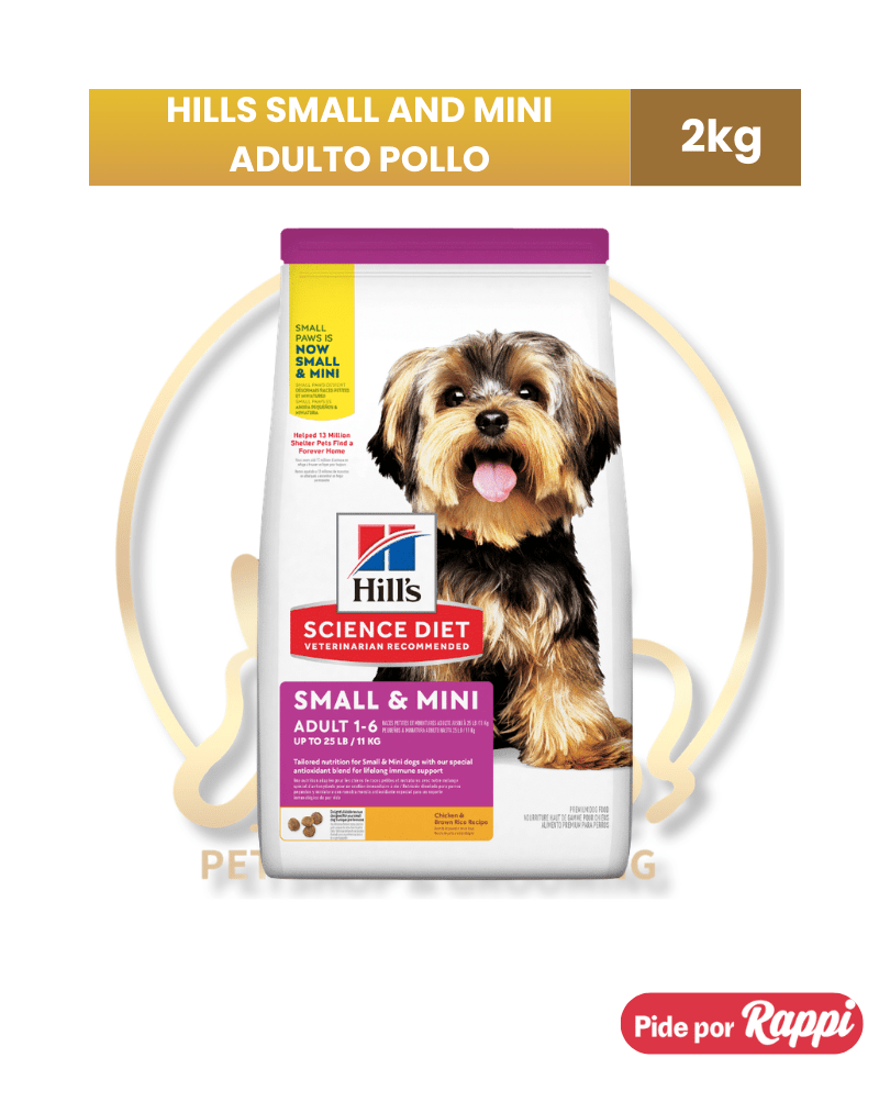 HILL'S SCIENCE DIET ADULT SMALL AND MINI – POLLO 2KG1