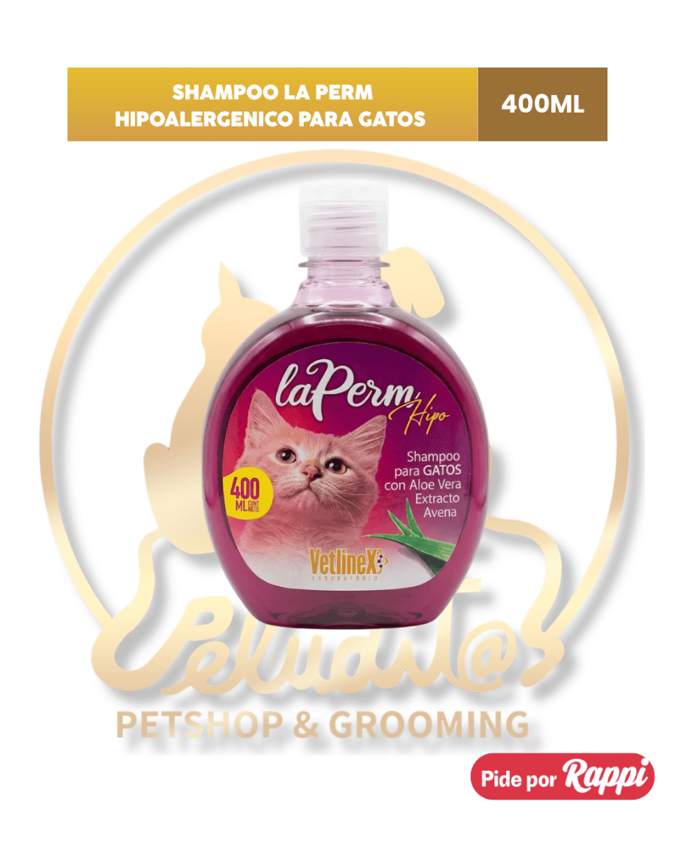 LA PERM SHAMPOO HIPOALERGENICO 400ML1