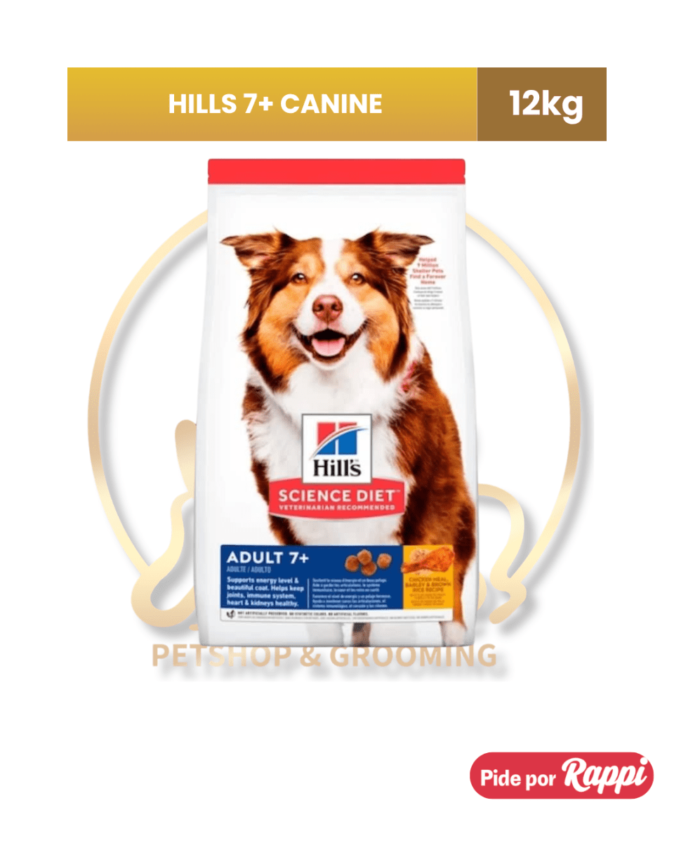 Hill's Canine SD Adult 7+ Chicken & Barley x 12kg1