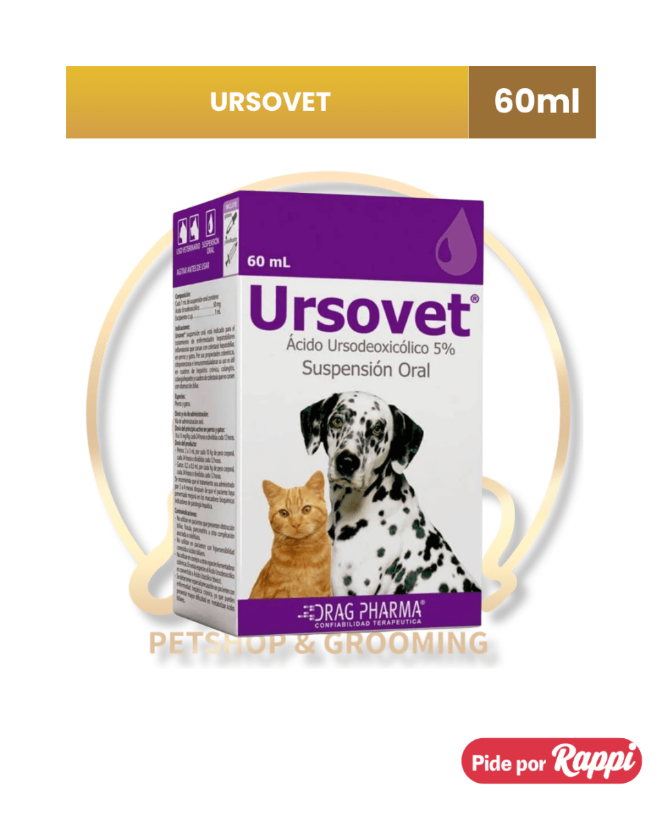 Drag Pharma Ursovet Suspensión Oral 60 ml1