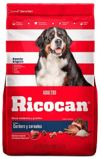 RICOCAN ADULTOS CORDERO Y CEREALES RAZAS MEDIANAS Y GRANDES1