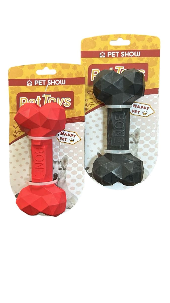 HUESOS DE GOMA PET TOY COLORES VARIADOS1