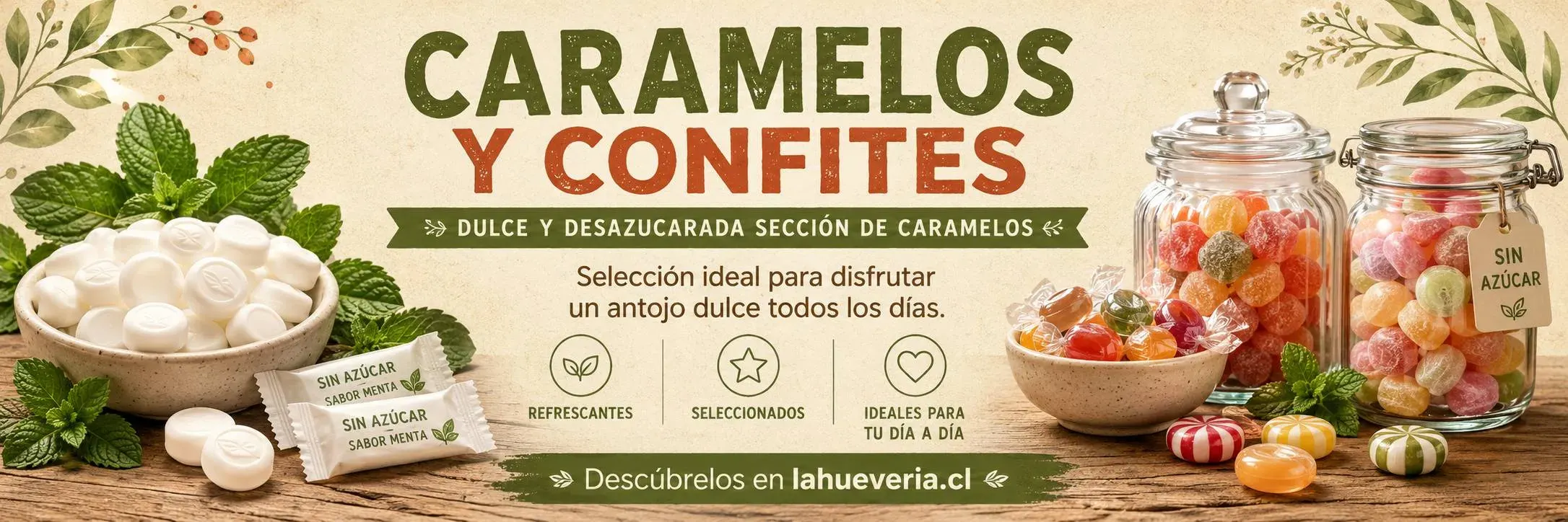 CARAMELOS Y CONFITES