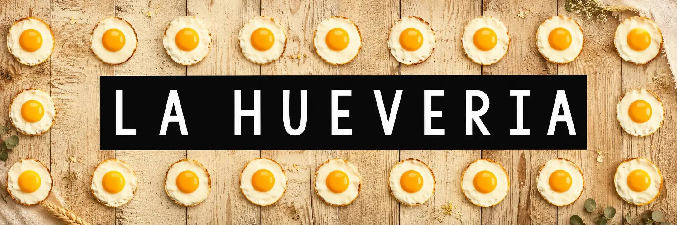 Mercado de huevos y alimentos naturales