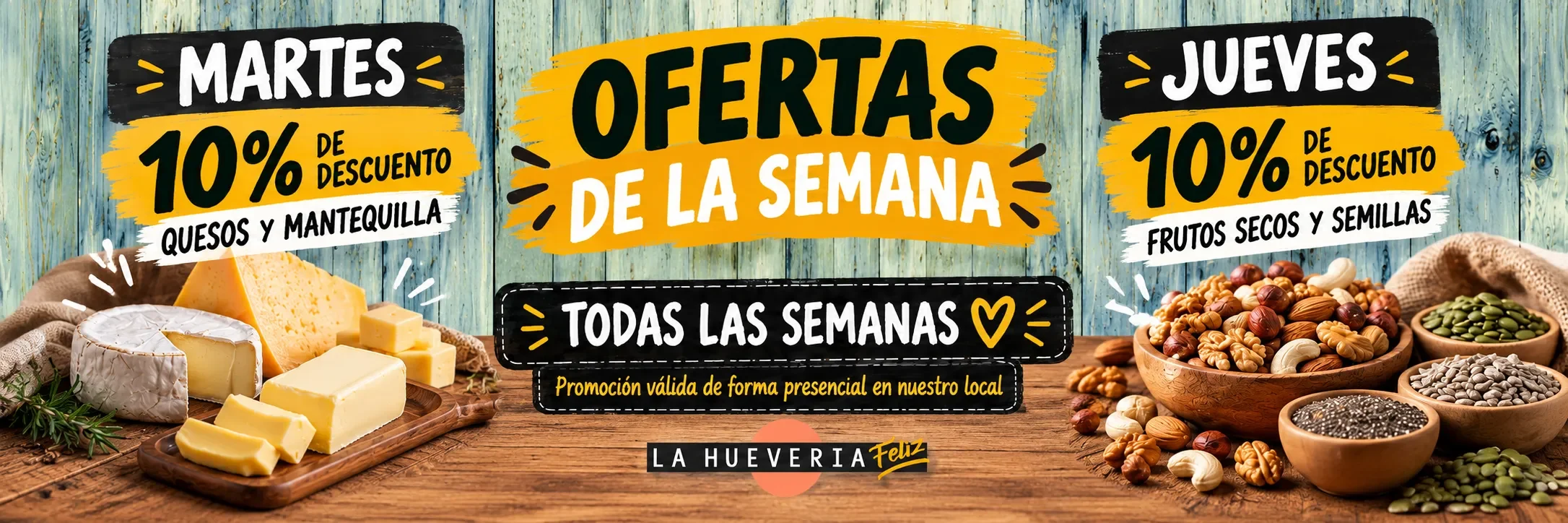 10% Descuento Martes y Jueves