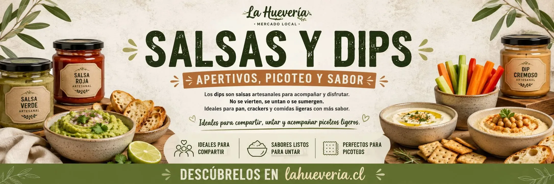 SALSAS Y DIPS