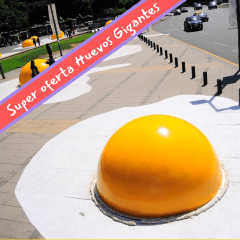 Oferta Caja de Huevos Gigantes