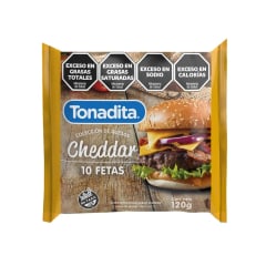 QUESO CHEDDAR LAMINADO TONADITA