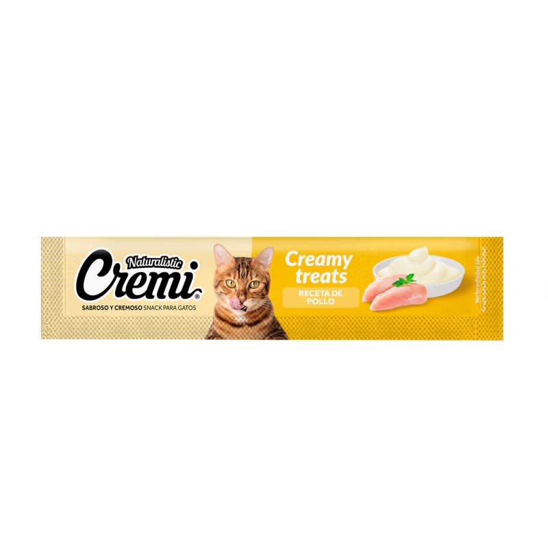 SNACK PARA GATOS CREMI (sobre de 12g)2