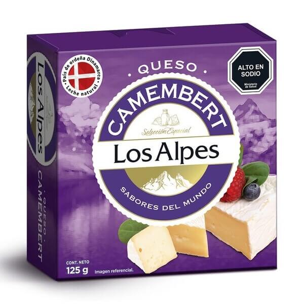 CAMEMBERT  LOS ALPES 125g1