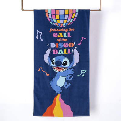 TOALLA PLAYA 70X140 STITCH DISCO